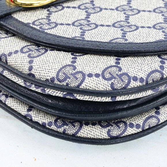 Authentic GUCCI Web Sherry Line PVC Leather Shoulder Bag bsj287-121225 - Picture 8 of 16